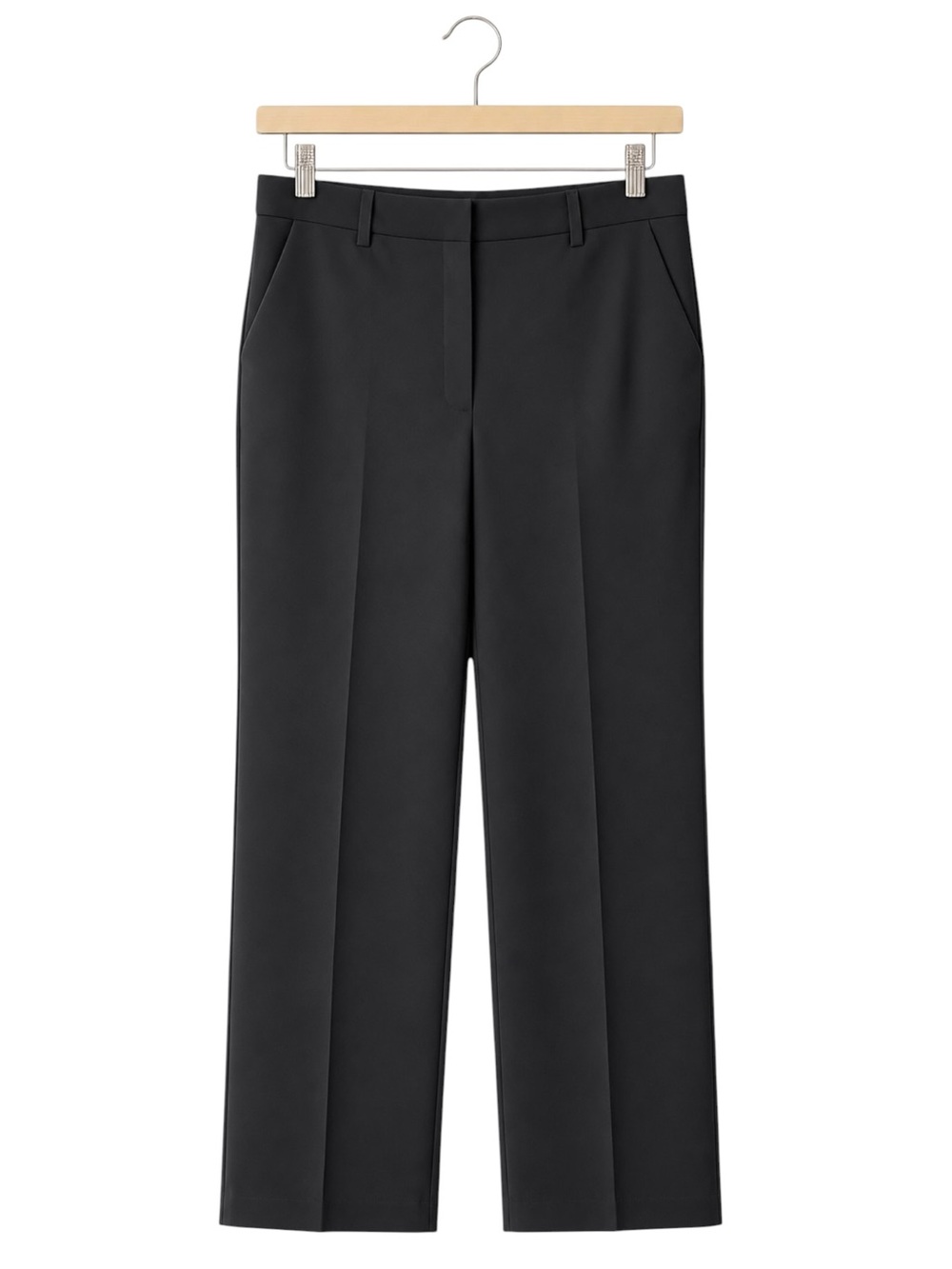 Cache Black Straight Leg Dress Pants Career Trouser Size 12 NWT‎